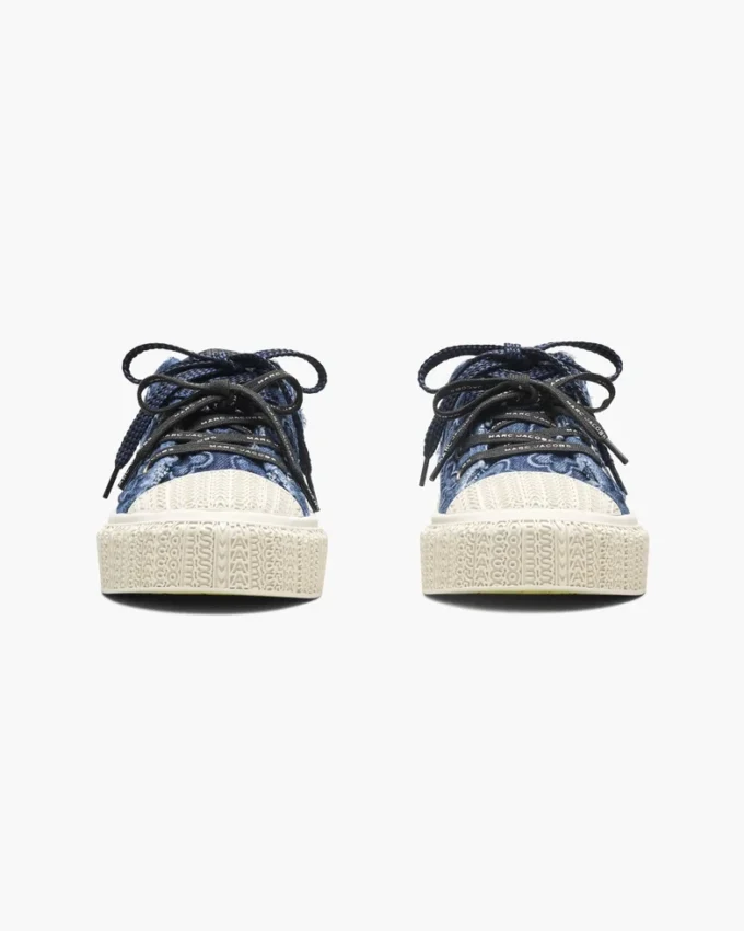 Puffy Daisy Denim Sneaker Mule