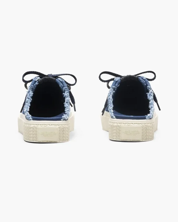 Puffy Daisy Denim Sneaker Mule