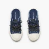 Puffy Daisy Denim Sneaker Mule