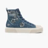 Sequin Daisy Denim Yüksek Topuklu Spor Ayakkabı Sequin Daisy Denim Yüksek Topuklu Spor Ayakkabı