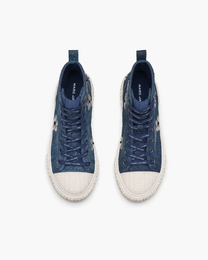 Sequin Daisy Denim Yüksek Topuklu Spor Ayakkabı Sequin Daisy Denim Yüksek Topuklu Spor Ayakkabı