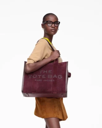 Süet Büyük Tote Bag