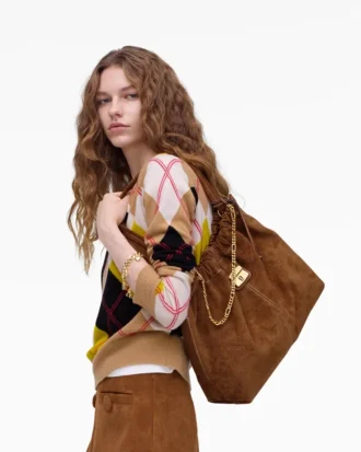 Süet Cristina Tote