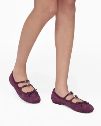 Süet Kiki Ballerina