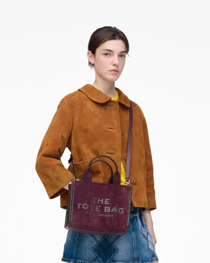 Süet Küçük Tote Bag
