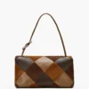 Süet Patchwork Büyük Çift Çanta Süet Patchwork Büyük Çift Çanta