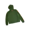 İskelet Fermuarlı Kapüşonlu Sweatshirt