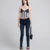 Spor Mesh Korseli Tank