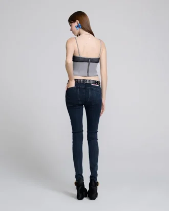 Spor Mesh Korseli Tank