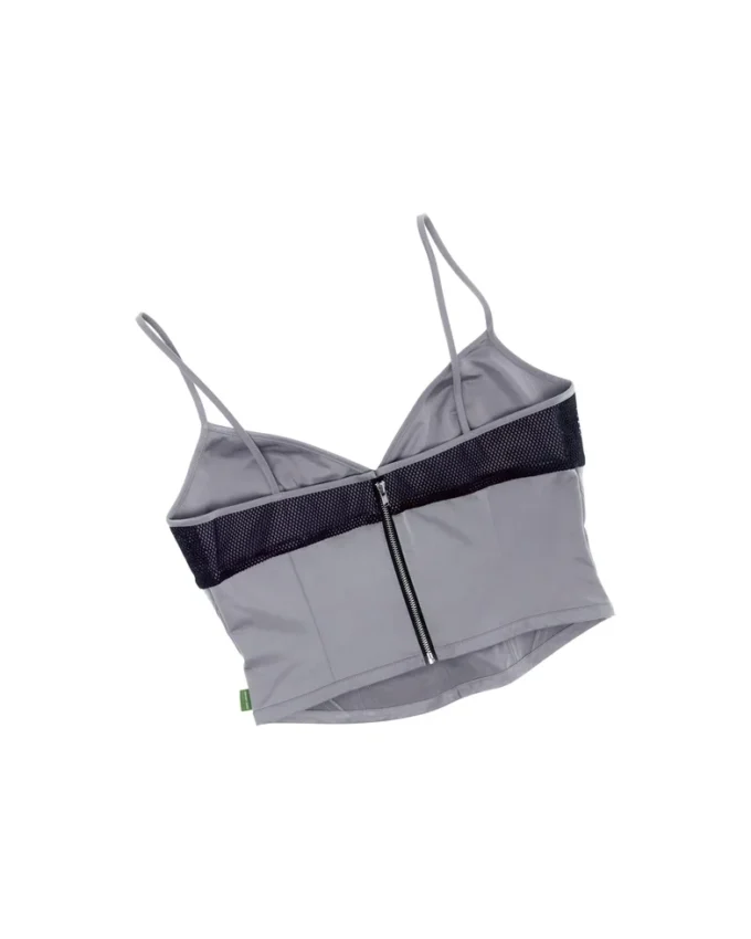Spor Mesh Korseli Tank