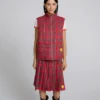 Tartan Puffer Yelek