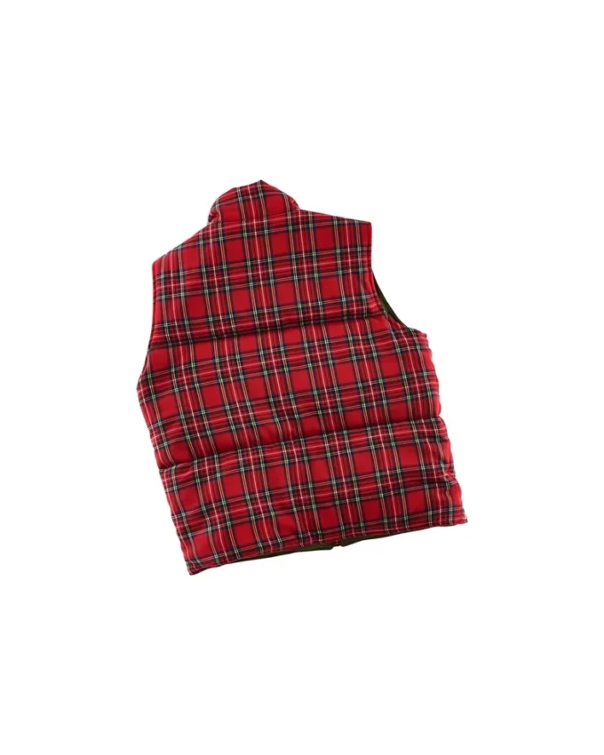 Tartan Puffer Yelek