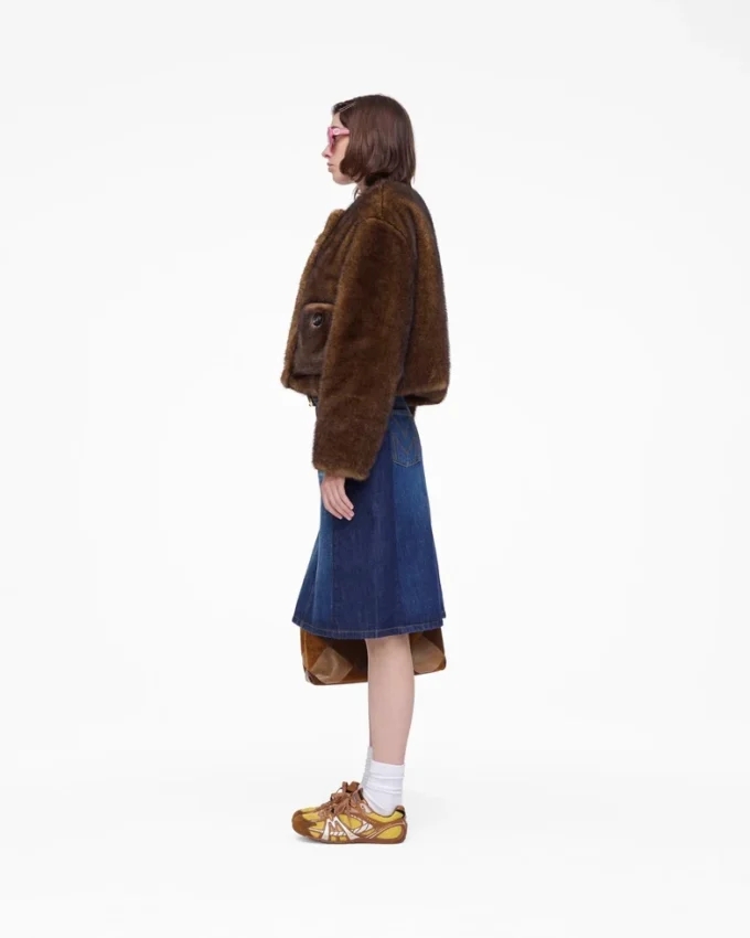 Teddy Cropped Ceket
