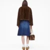 Teddy Cropped Ceket