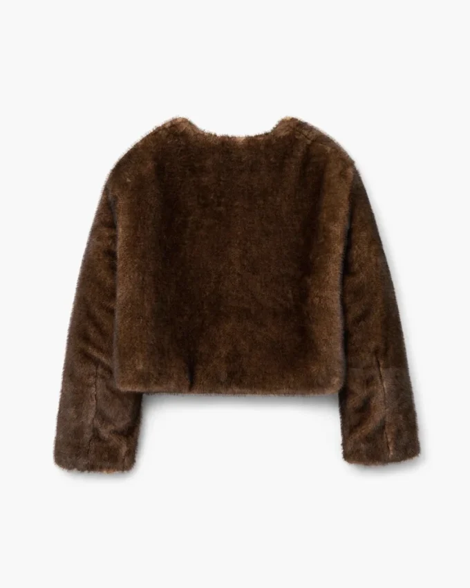 Teddy Cropped Ceket