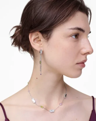 The J Marc Luxe Gem Linear Küpeler
