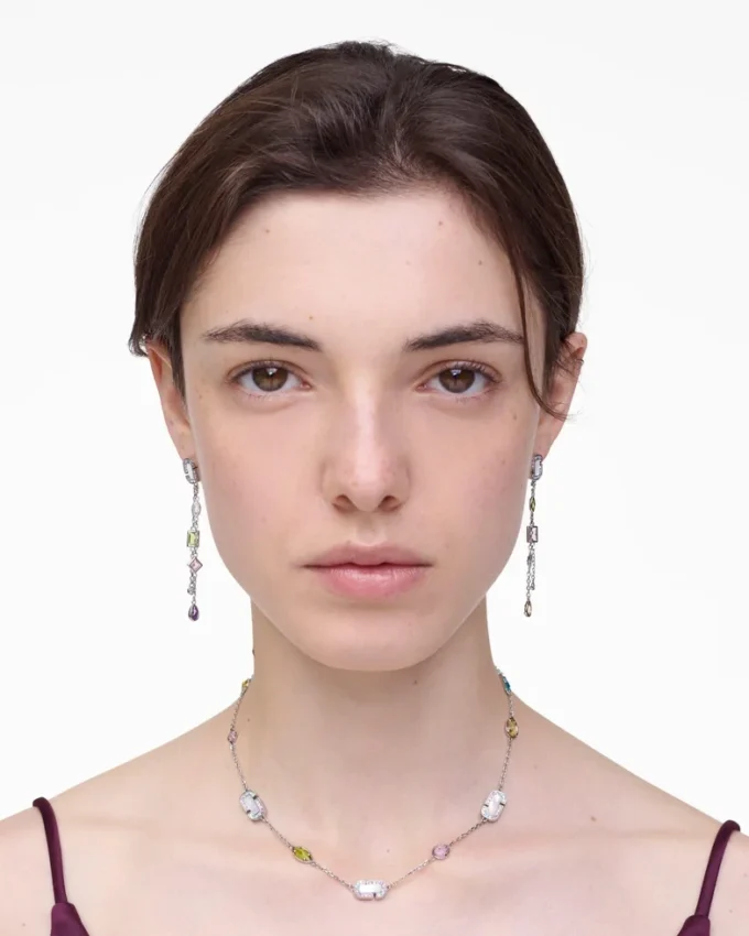 The J Marc Luxe Gem Linear Küpeler