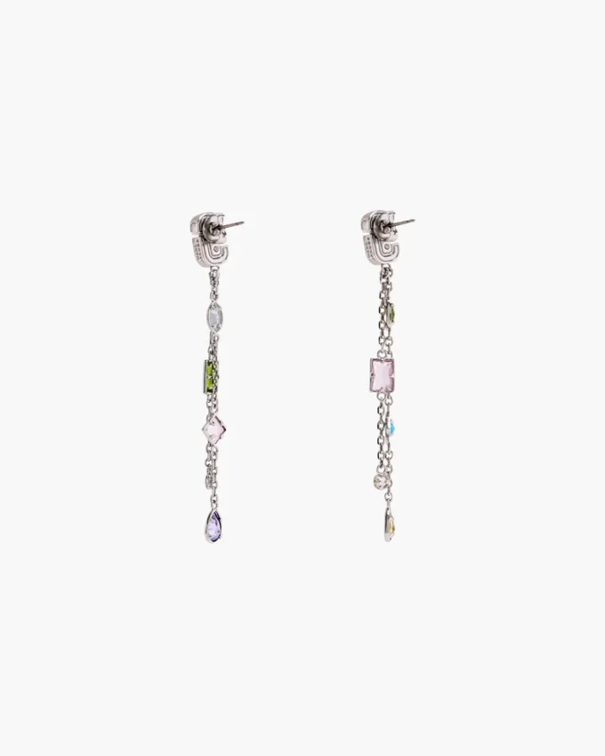 The J Marc Luxe Gem Linear Küpeler