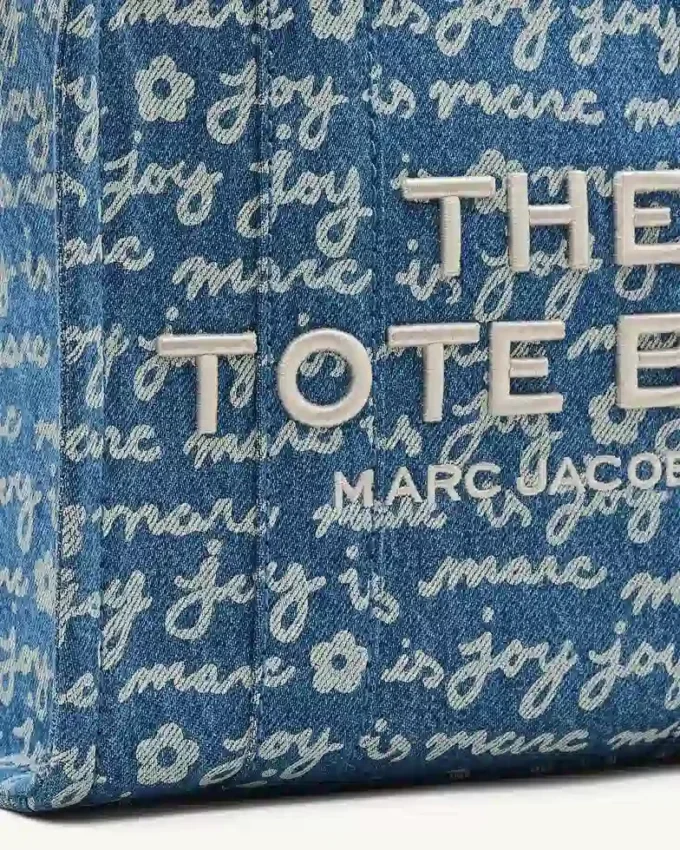 The Joy Denim Küçük Tote Bag The Joy Denim Küçük Tote Bag