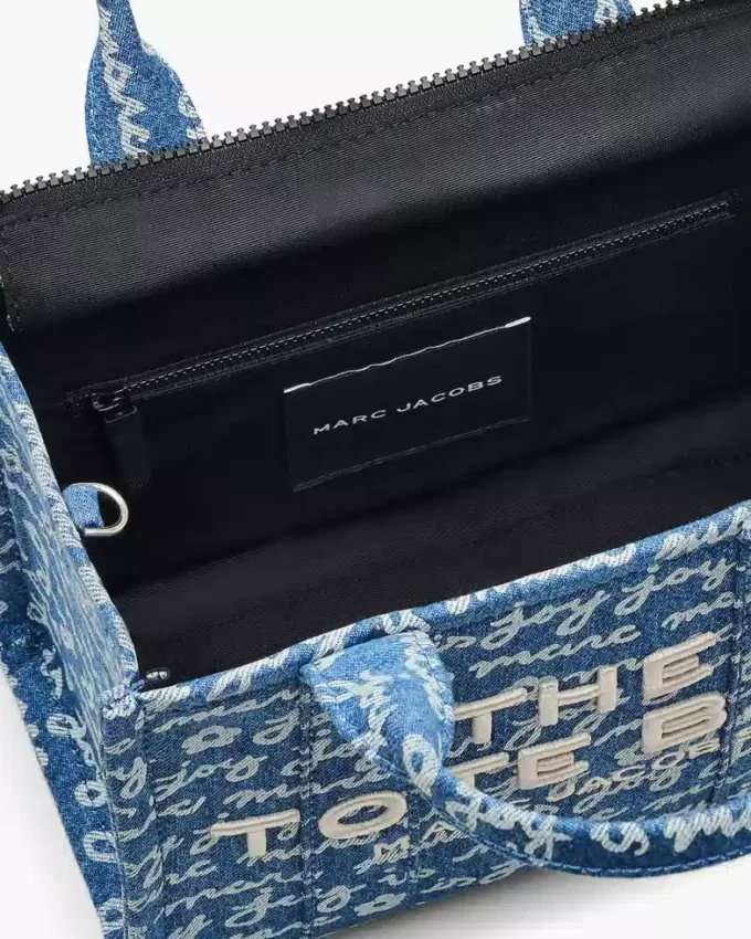 The Joy Denim Küçük Tote Bag The Joy Denim Küçük Tote Bag