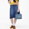 The Joy Denim Küçük Tote Bag The Joy Denim Küçük Tote Bag