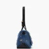 Trinket Charm Denim Büyük Çift Çanta Trinket Charm Denim Büyük Çift Çanta
