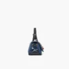 Trinket Charm Denim Mini Çift Çanta Trinket Charm Denim Mini Çift Çanta