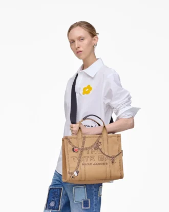 Trompe L’Oeil Charm Kanvas Orta Boy Tote Bag