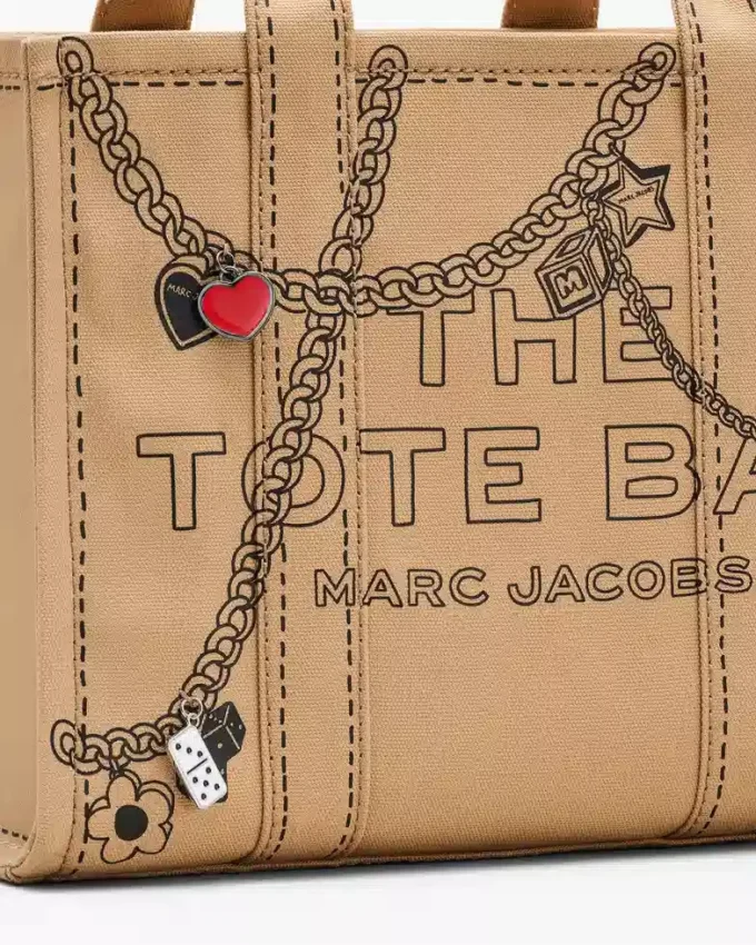 Trompe L’Oeil Charm Kanvas Orta Boy Tote Bag Trompe L’Oeil Charm Kanvas Orta Boy Tote Bag