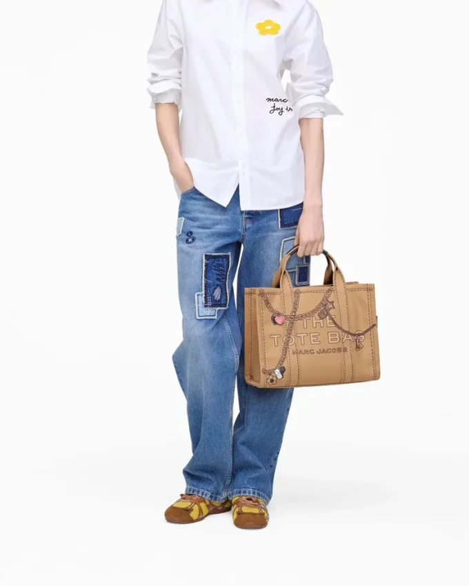 Trompe L’Oeil Charm Kanvas Orta Boy Tote Bag Trompe L’Oeil Charm Kanvas Orta Boy Tote Bag