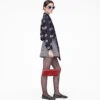 Trompe L’Oeil Eyelet Bow Bluz