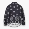 Trompe L’Oeil Eyelet Bow Bluz