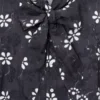 Trompe L’Oeil Eyelet Bow Bluz