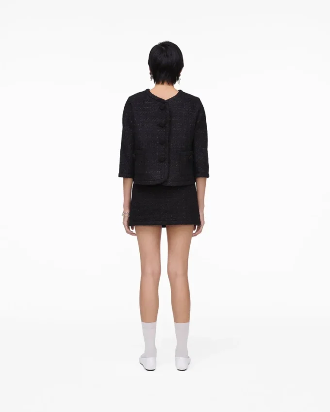 Tweed Backwards Lady Ceket Tweed Backwards Lady Ceket