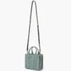 Yıkanmış Monogram Denim Çapraz Askılı Tote Bag Yıkanmış Monogram Denim Çapraz Askılı Tote Bag