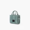 Yıkanmış Monogram Denim Çapraz Askılı Tote Bag Yıkanmış Monogram Denim Çapraz Askılı Tote Bag