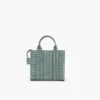 Yıkanmış Monogram Denim Çapraz Askılı Tote Bag Yıkanmış Monogram Denim Çapraz Askılı Tote Bag