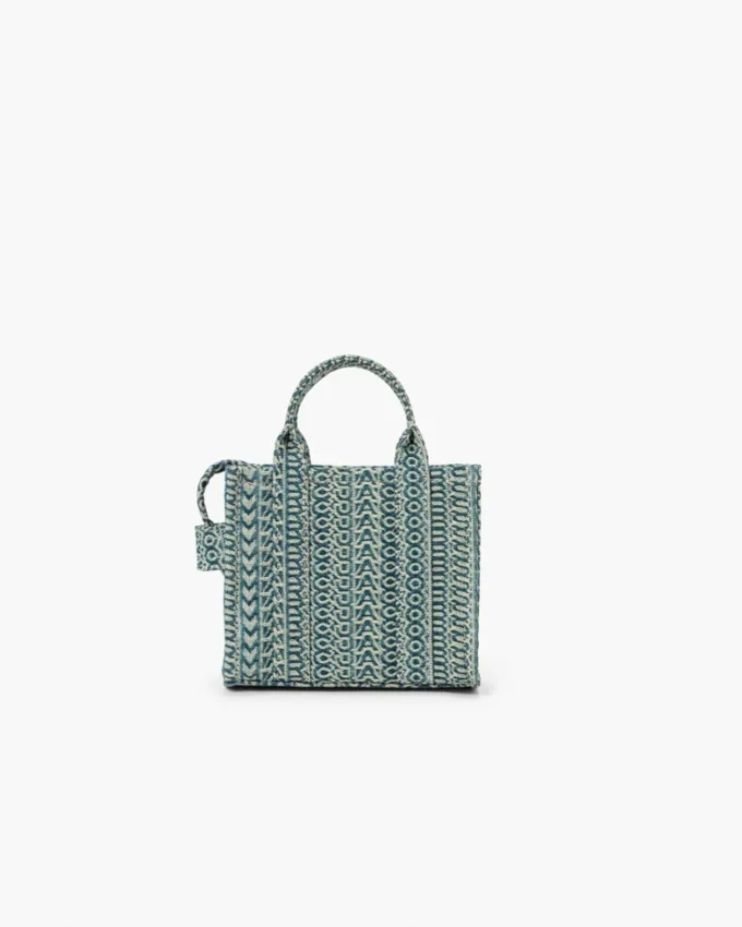 Yıkanmış Monogram Denim Çapraz Askılı Tote Bag Yıkanmış Monogram Denim Çapraz Askılı Tote Bag