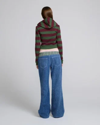 Yırtık Boxer Jean