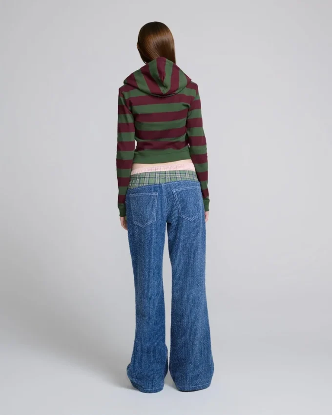 Yırtık Boxer Jean