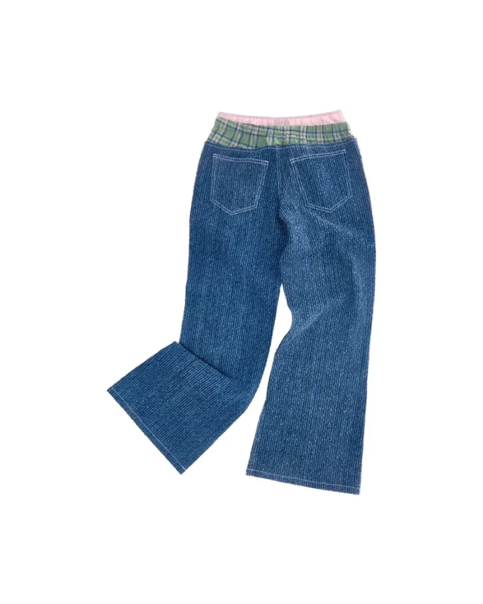 Yırtık Boxer Jean